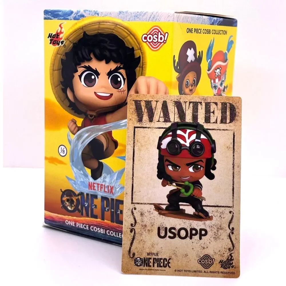 One Piece x Netflix x Cosbi Collectible Figurine Series, Authentic - Usopp, NEW